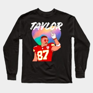 Travis Kelce in love Long Sleeve T-Shirt